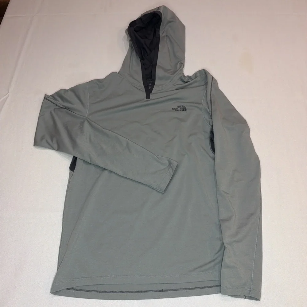 North Face Mountain Athletics Lightweight Hoodie Size Sm Gray 00166